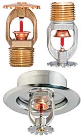 TY-FRB系列K80快速响应、标准覆盖面直立/下垂型喷头